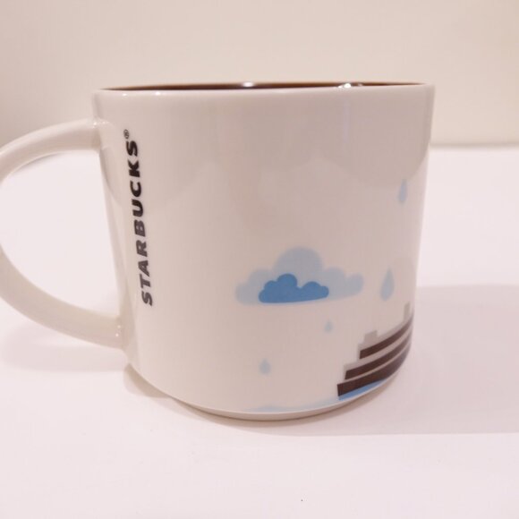 Starbucks 2017 You Are Here Collection Pike Place Market 14oz Mug Cup - Picture 2 of 6